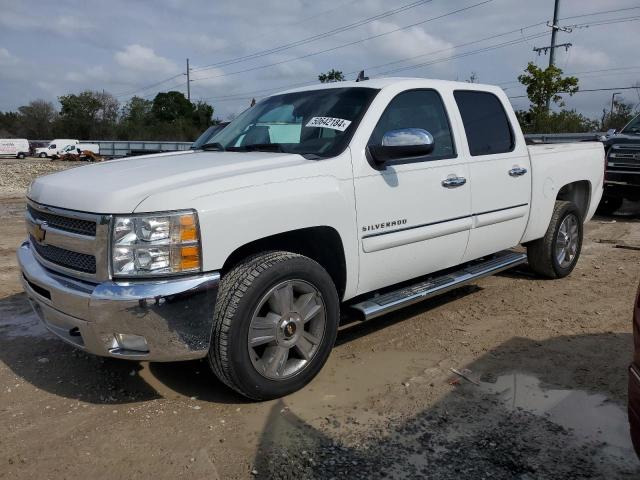 3GCPCSE02CG259163 - 2012 CHEVROLET SILVERADO C1500 LT WHITE photo 1