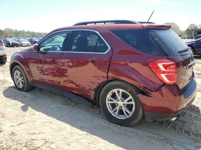 2GNFLFE37G6241294 - 2016 CHEVROLET EQUINOX LT RED photo 2