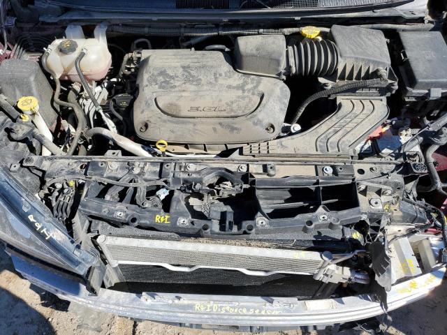 2C4RC1EG1KR701035 - 2019 CHRYSLER PACIFICA TOURING L PLUS RED photo 11