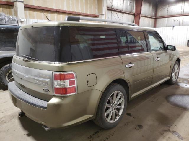 2FMGK5D82DBD20863 - 2013 FORD FLEX LIMITED GREEN photo 3