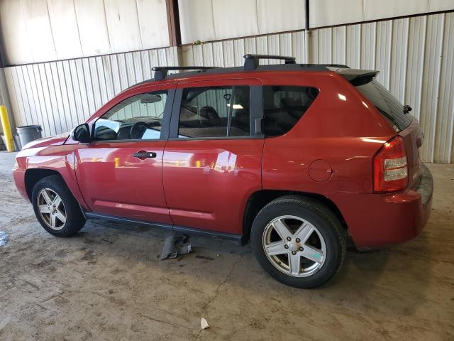 1J8FT47W27D204295 - 2007 JEEP COMPASS RED photo 2