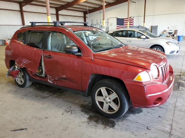 1J8FT47W27D204295 - 2007 JEEP COMPASS RED photo 4