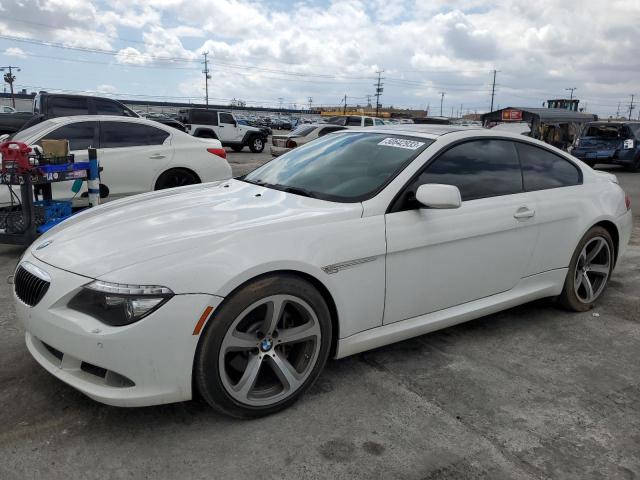 WBAEA5C55ACV92774 - 2010 BMW 650 I WHITE photo 1