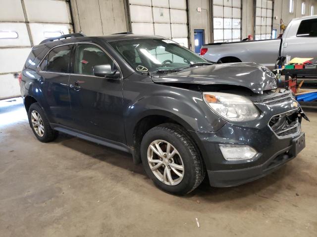 2GNFLFE35H6262775 - 2017 CHEVROLET EQUINOX LT BLACK photo 4