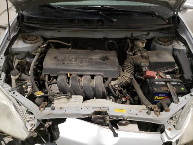 2T1KR32E86C555396 - 2006 TOYOTA COROLLA MA XR SILVER photo 11