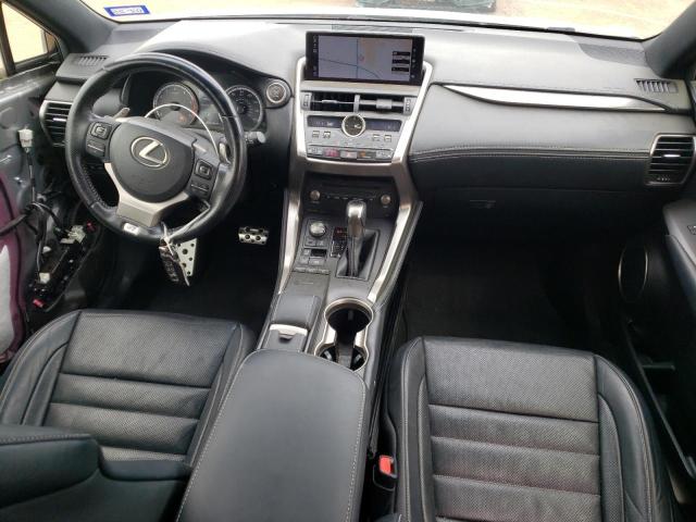 JTJYARBZXJ2094813 - 2018 LEXUS NX 300 BASE ვერცხლისფერი ფოტო 8