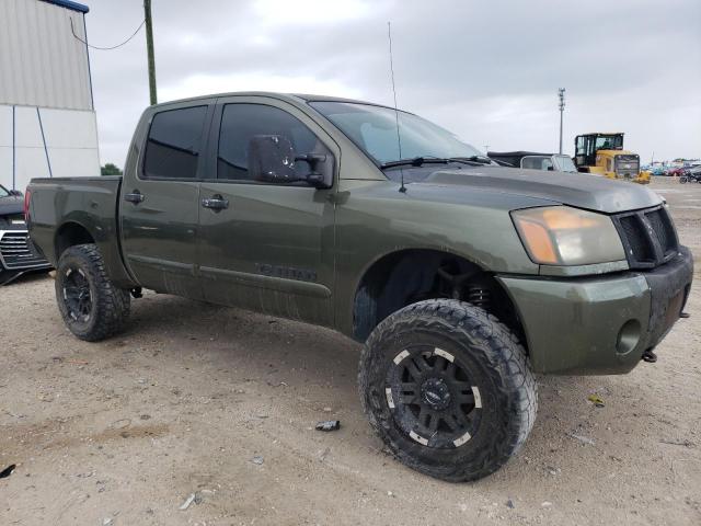 1N6BA07A65N559354 - 2005 NISSAN TITAN XE GREEN photo 4