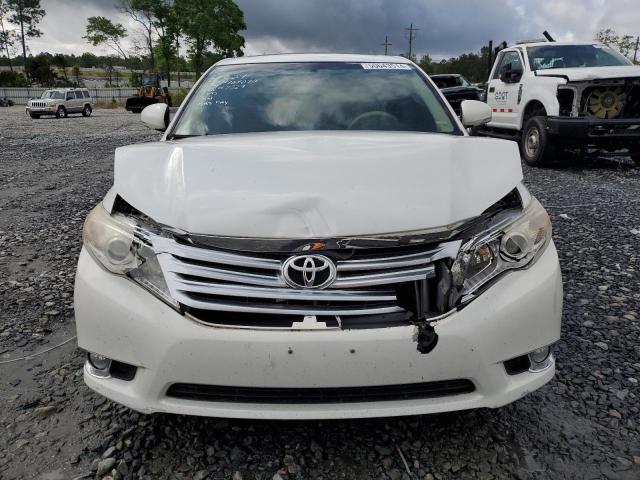 4T1BK3DB0CU467329 - 2012 TOYOTA AVALON BASE WHITE photo 5