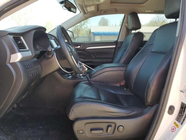 5TDJKRFH5GS347640 - 2016 TOYOTA HIGHLANDER XLE WHITE photo 7