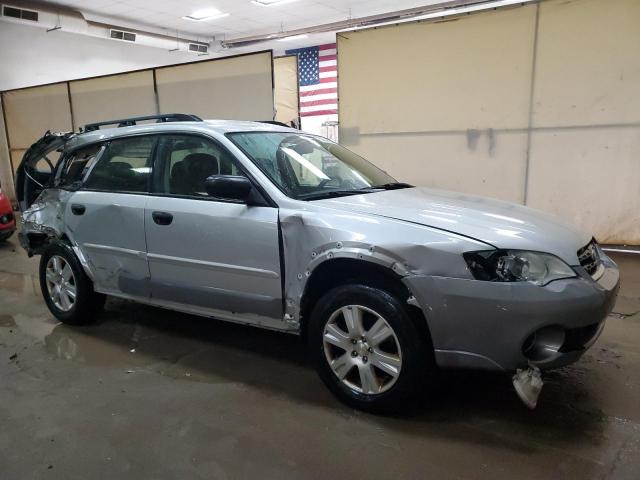 4S4BP61C876312036 - 2007 SUBARU OUTBACK OUTBACK 2.5I SILVER photo 4