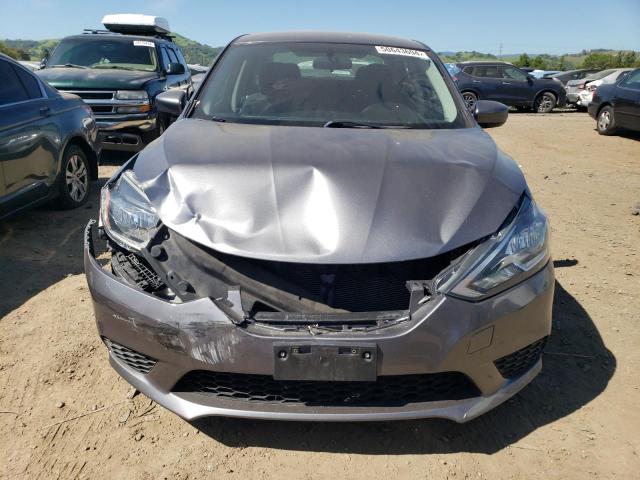 3N1AB7AP1HY392929 - 2017 NISSAN SENTRA S GRAY photo 5