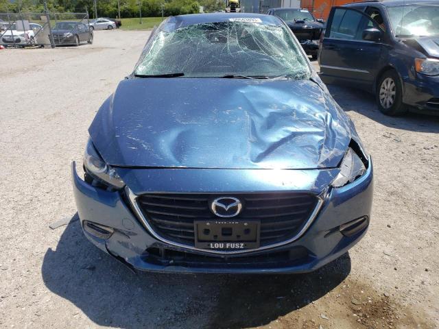 3MZBN1U79JM210809 - 2018 MAZDA 3 SPORT BLUE photo 5