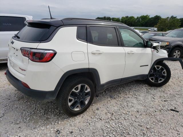 3C4NJDDB8JT345934 - 2018 JEEP COMPASS TRAILHAWK WHITE photo 3