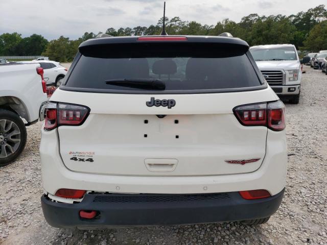 3C4NJDDB8JT345934 - 2018 JEEP COMPASS TRAILHAWK WHITE photo 6