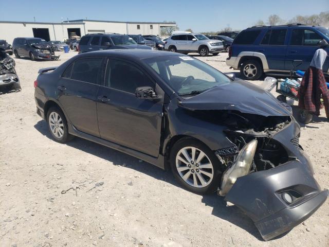 1NXBU40E59Z150509 - 2009 TOYOTA COROLLA BASE GRAY photo 4