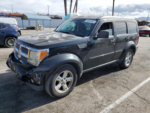 1D8GU58K37W663108 - 2007 DODGE NITRO SLT BLACK photo 1