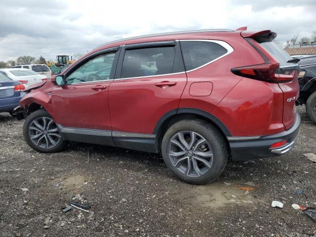 7FART6H94ME034250 - 2021 HONDA CR-V TOURING RED photo 2