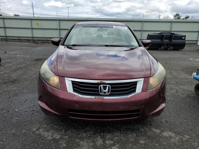 1HGCP26708A124009 - 2008 HONDA ACCORD EX BURGUNDY photo 5