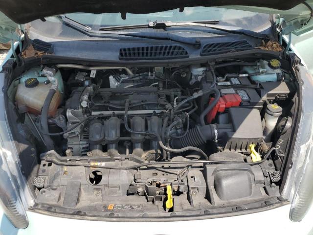 3FADP4BJ8JM115511 - 2018 FORD FIESTA SE GREEN photo 11