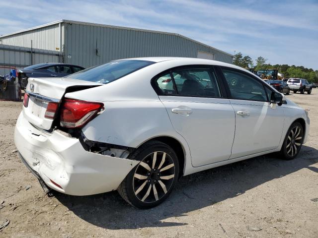 19XFB2F97FE023863 - 2015 HONDA CIVIC EXL თეთრი ფოტო 3
