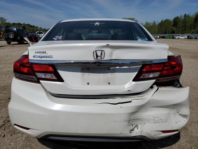 19XFB2F97FE023863 - 2015 HONDA CIVIC EXL თეთრი ფოტო 6