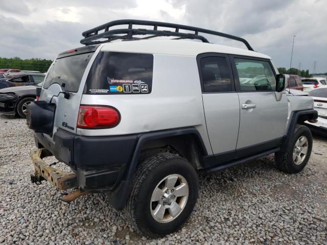 JTEBU11F370052086 - 2007 TOYOTA FJ CRUISER SILVER photo 3