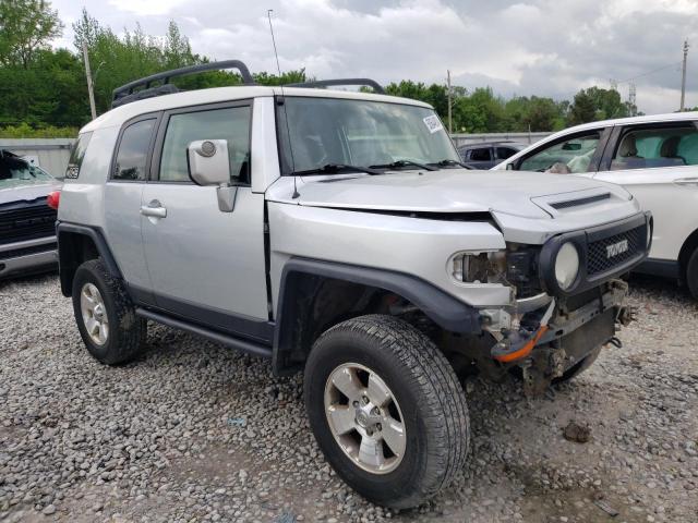 JTEBU11F370052086 - 2007 TOYOTA FJ CRUISER SILVER photo 4