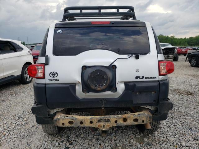 JTEBU11F370052086 - 2007 TOYOTA FJ CRUISER SILVER photo 6