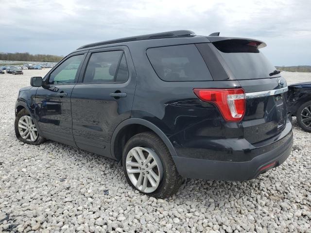 1FM5K7B87HGC46652 - 2017 FORD EXPLORER BLACK photo 2