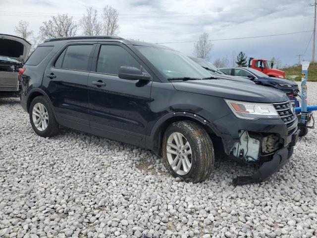 1FM5K7B87HGC46652 - 2017 FORD EXPLORER BLACK photo 4