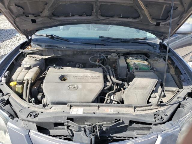 JM1BK32F581110909 - 2008 MAZDA 3 I GRAY photo 11