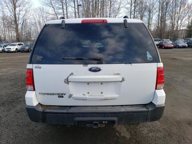 1FMPU16505LA48207 - 2005 FORD EXPEDITION XLT WHITE photo 6