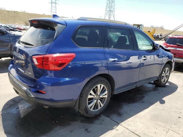 5N1DR2AM7LC617043 - 2020 NISSAN PATHFINDER S BLUE photo 3