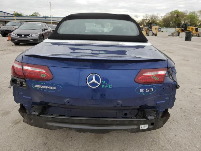 W1K1K6BB4MF160116 - 2021 MERCEDES-BENZ E AMG 53 BLUE photo 6