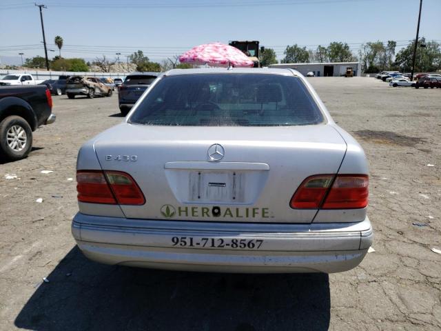 WDBJF70J71B242356 - 2001 MERCEDES-BENZ E-CLASS 430 SILVER photo 6