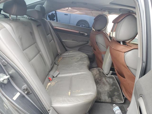 2HGFA16949H335727 - 2009 HONDA CIVIC EXL GRAY photo 10
