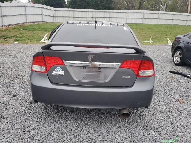 2HGFA16949H335727 - 2009 HONDA CIVIC EXL GRAY photo 6