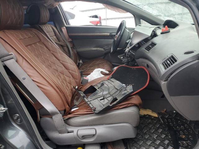 2HGFA16949H335727 - 2009 HONDA CIVIC EXL GRAY photo 7