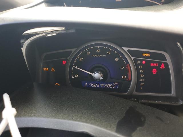 2HGFA16949H335727 - 2009 HONDA CIVIC EXL GRAY photo 9