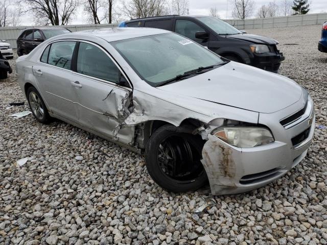 1G1ZC5EB7AF170580 - 2010 CHEVROLET MALIBU 1LT SILVER photo 4