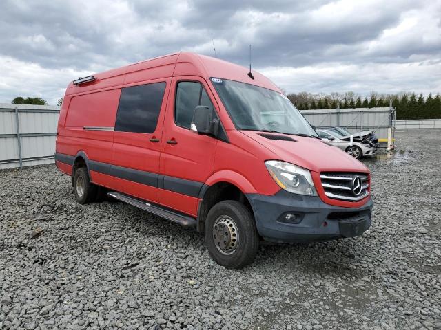 WD3FF4CC6JP602524 - 2018 MERCEDES-BENZ SPRINTER 3500 RED photo 4