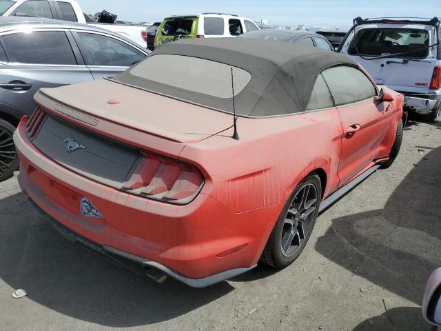 1FATP8UH0M5115638 - 2021 FORD MUSTANG RED photo 3