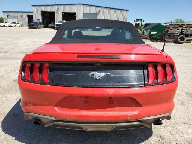 1FATP8UH2K5150131 - 2019 FORD MUSTANG RED photo 6