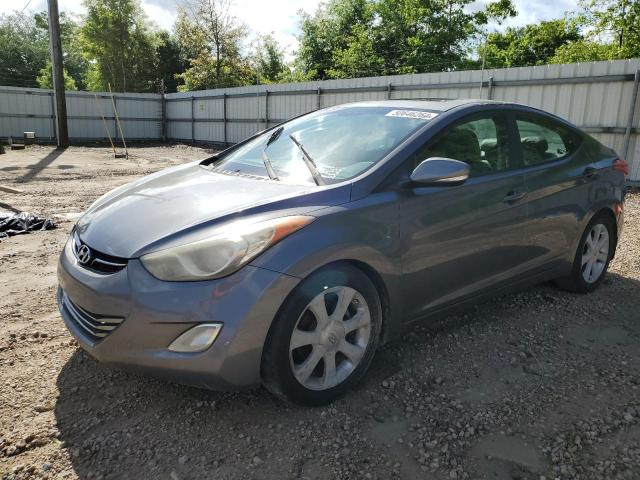 5NPDH4AE9CH111231 - 2012 HYUNDAI ELANTRA GLS GRAY photo 1