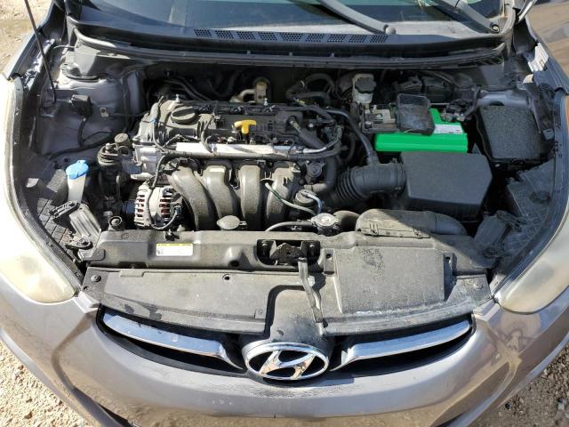 5NPDH4AE9CH111231 - 2012 HYUNDAI ELANTRA GLS GRAY photo 11