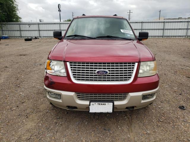 1FMPU18546LA11921 - 2006 FORD EXPEDITION EDDIE BAUER RED photo 5