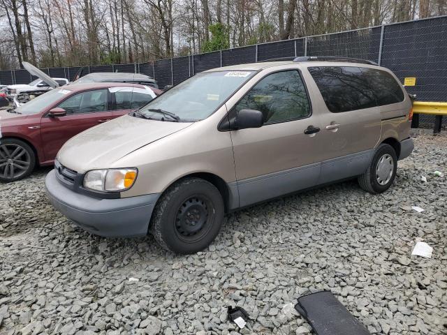 4T3ZF13CXYU272032 - 2000 TOYOTA SIENNA LE BEIGE photo 1