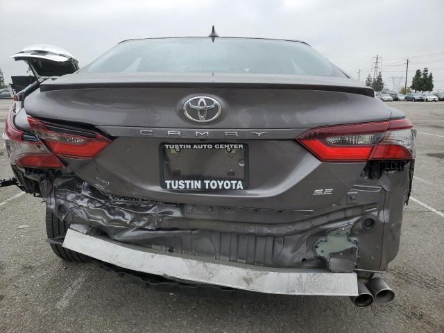 4T1G11AK0PU095529 - 2023 TOYOTA CAMRY SE NIGHT SHADE GRAY photo 6