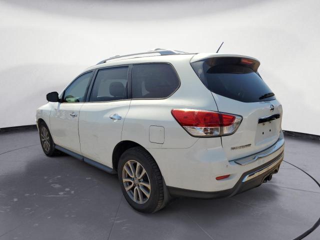 5N1AR2MN2EC707307 - 2014 NISSAN PATHFINDER S WHITE photo 2