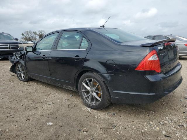 3FAHP0HA3BR230636 - 2011 FORD FUSION SE BLACK photo 2